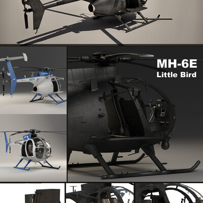 Vertolet MH-6E Little Bird