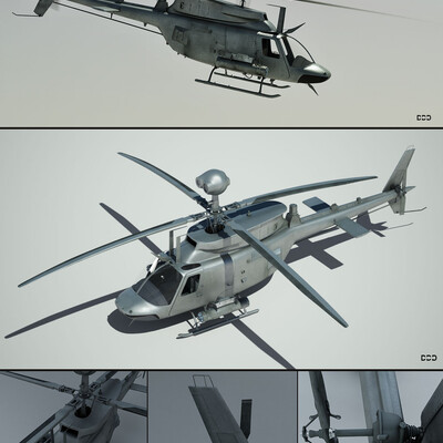 Vertolet MH-6E Little Bird