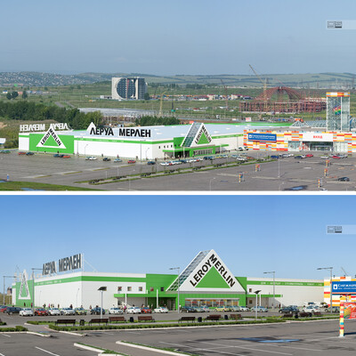 2010 | Gipermarket  "LEROY MERLIN" v g.Krasnoyarske