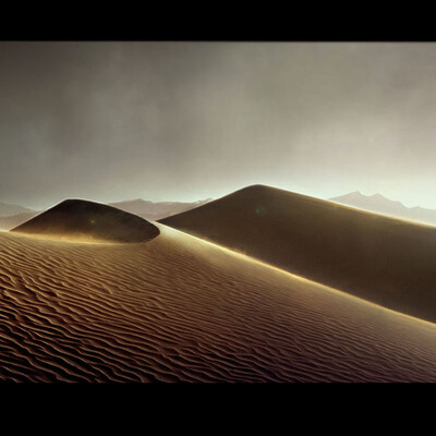 sand and ruins