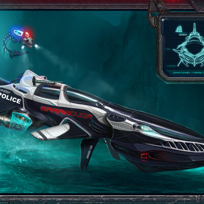 Water POLICE "BARRACUDA" 