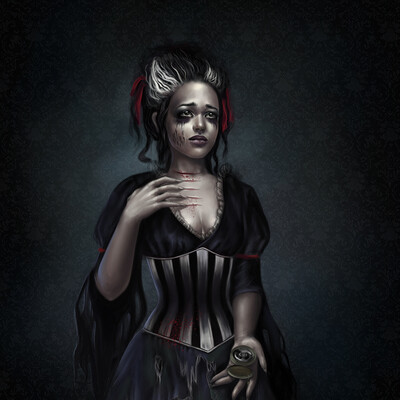 Dead widow