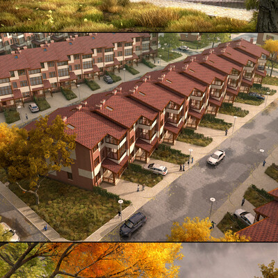 Taun-haus dlya kompanii Pso Invest