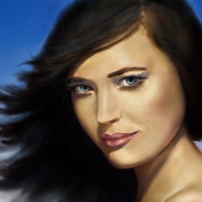 portret devushki