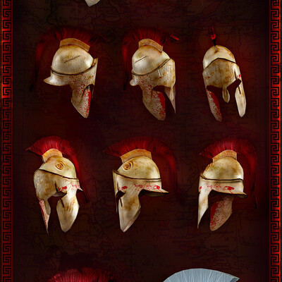 Spartan helmet