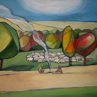 autumn landscape or without a title