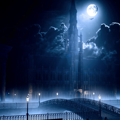 Moonlit night