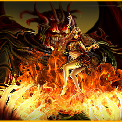 Dance of fire