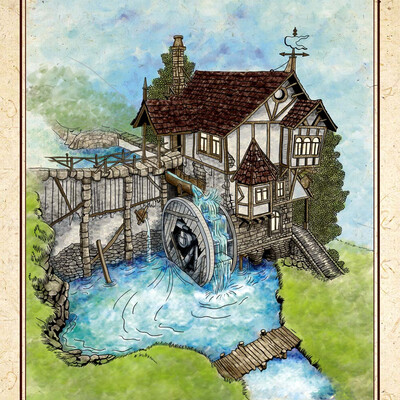 water mill