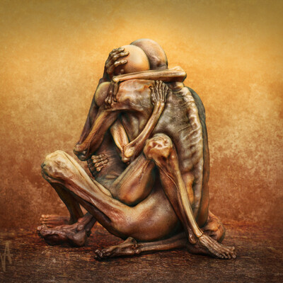 Zdzislaw Beksinski      _Couple_