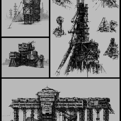Technogenical sketches 