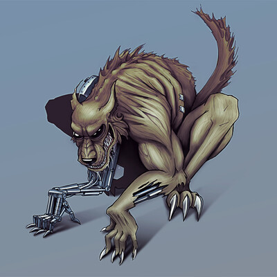 Biomechanical wolf