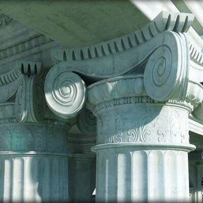 Ionic capitals