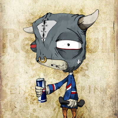 energetic bull
