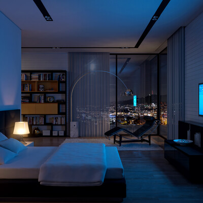 Bedroom (night version)