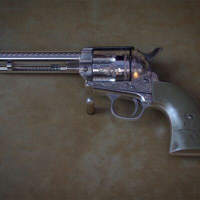 Colt Single Action Army (also known as Peacemaker) and Colt Anaconda