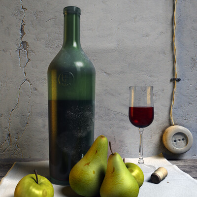 Still Life with Pears