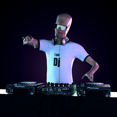 DJ from another planet