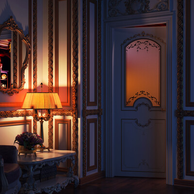 Classic interior...