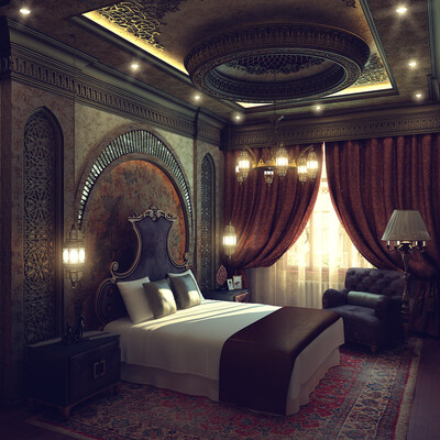 The arabic bedroom