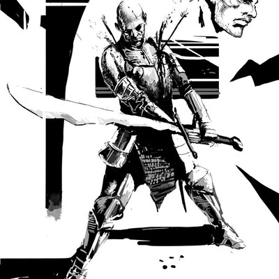 Wounded Swordsman