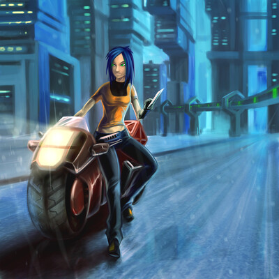 Empty city
