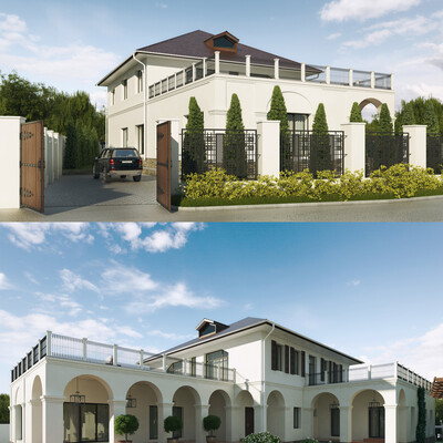 Spanish style house