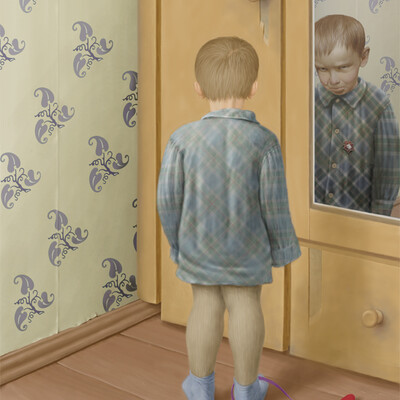 From childhood. Punished.