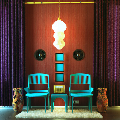 smoking room