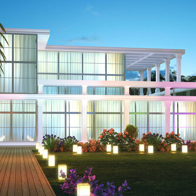 Wedding pavilion.