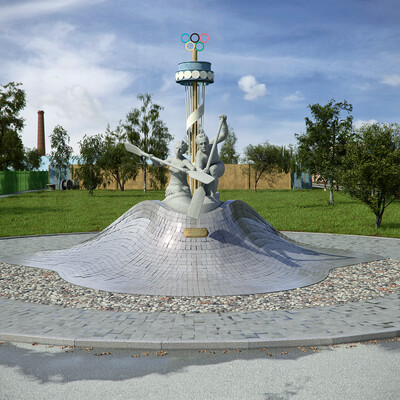 Rowers monument project