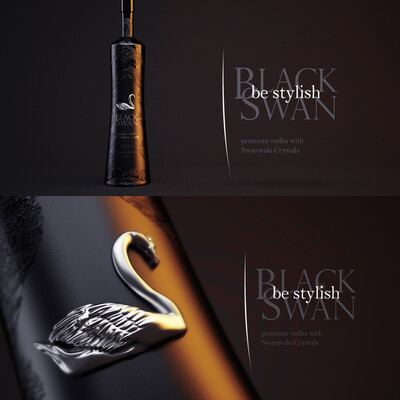 Vodka "Black Swan"