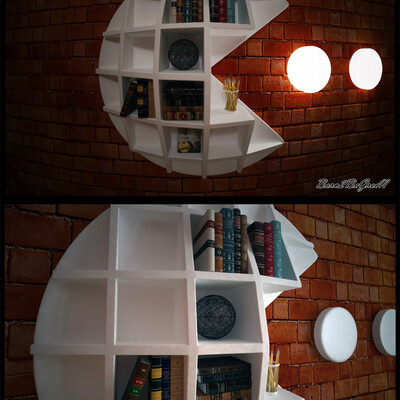 Pac-man rack