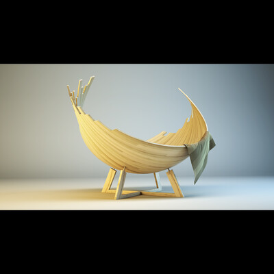 Barca chair by Jakob Joergensen