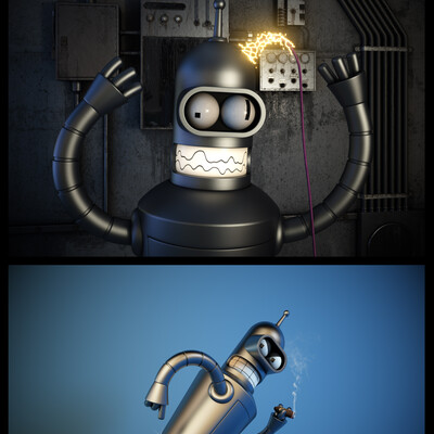 Bender in the bar