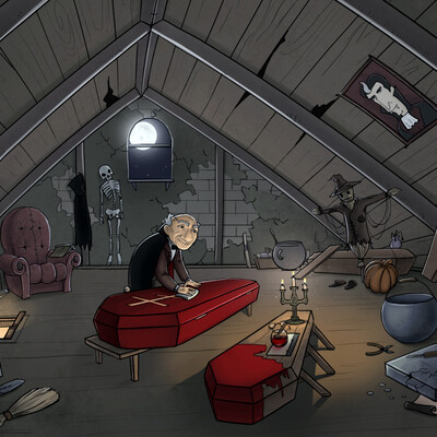 attic