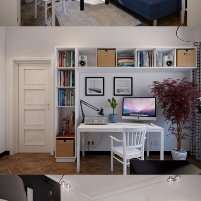 Room for work and leisure