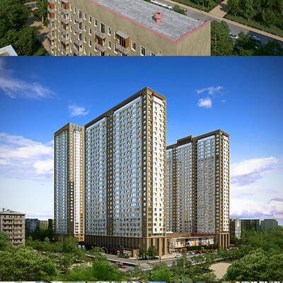 Apartment complex Izmailovskiy