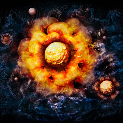 Space flower