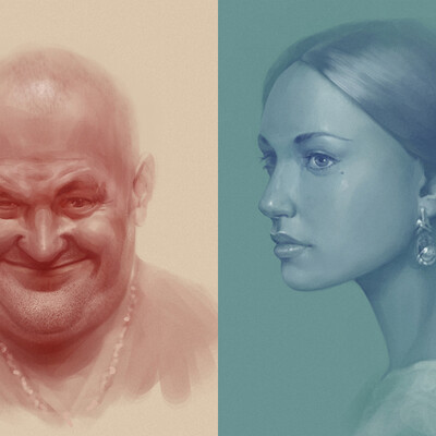 Portraits (brother and Beauty) =)