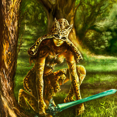 Eshana, the jaguar knight