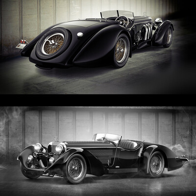 Mercedes Benz SS Erdmann&Rossi Roadster 1930