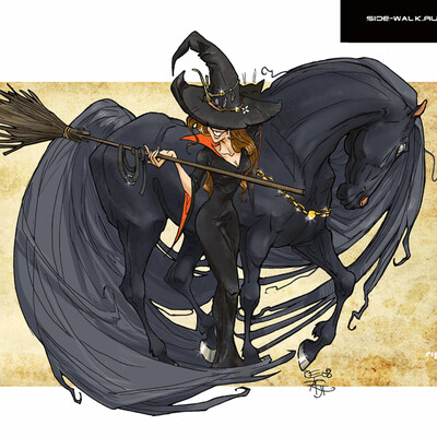 stallion and his witch