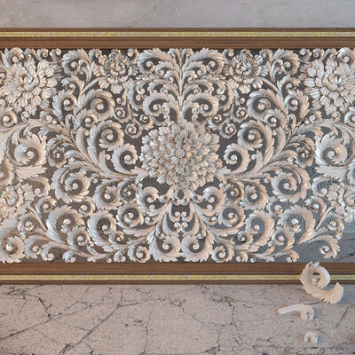 сarved panels