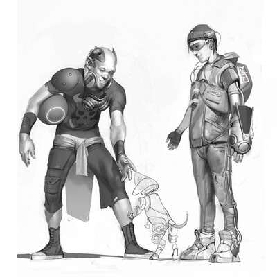 Concept art for NYC