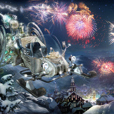 New Year steam