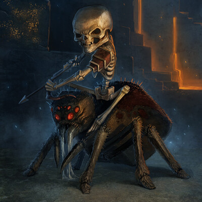 Minecraft - Spider Jockey
