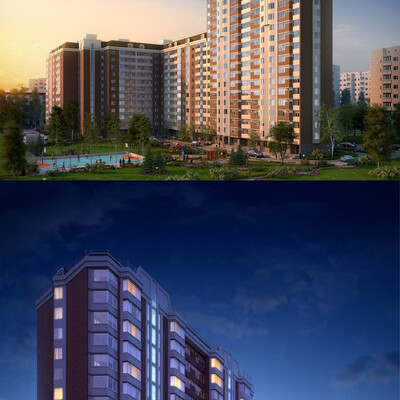 Living house in Moscow