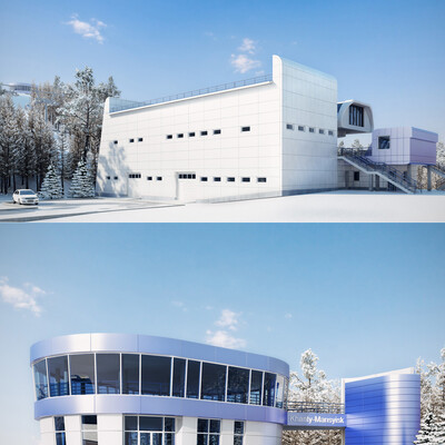 Winter sport complex