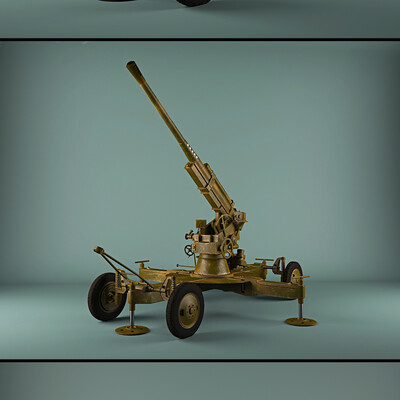 85 mm antiaircraft gun